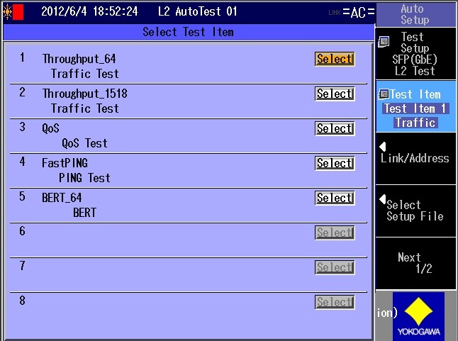 Q1300选择测试项目2